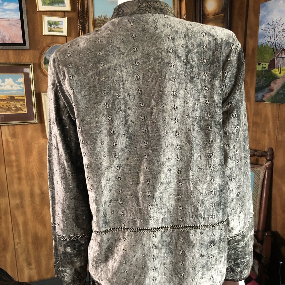 Funky Boho Patchwork Blazer Jacket - Picture 6 of 10